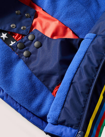 All-weather Waterproof Jacket-Multi Colourblock
