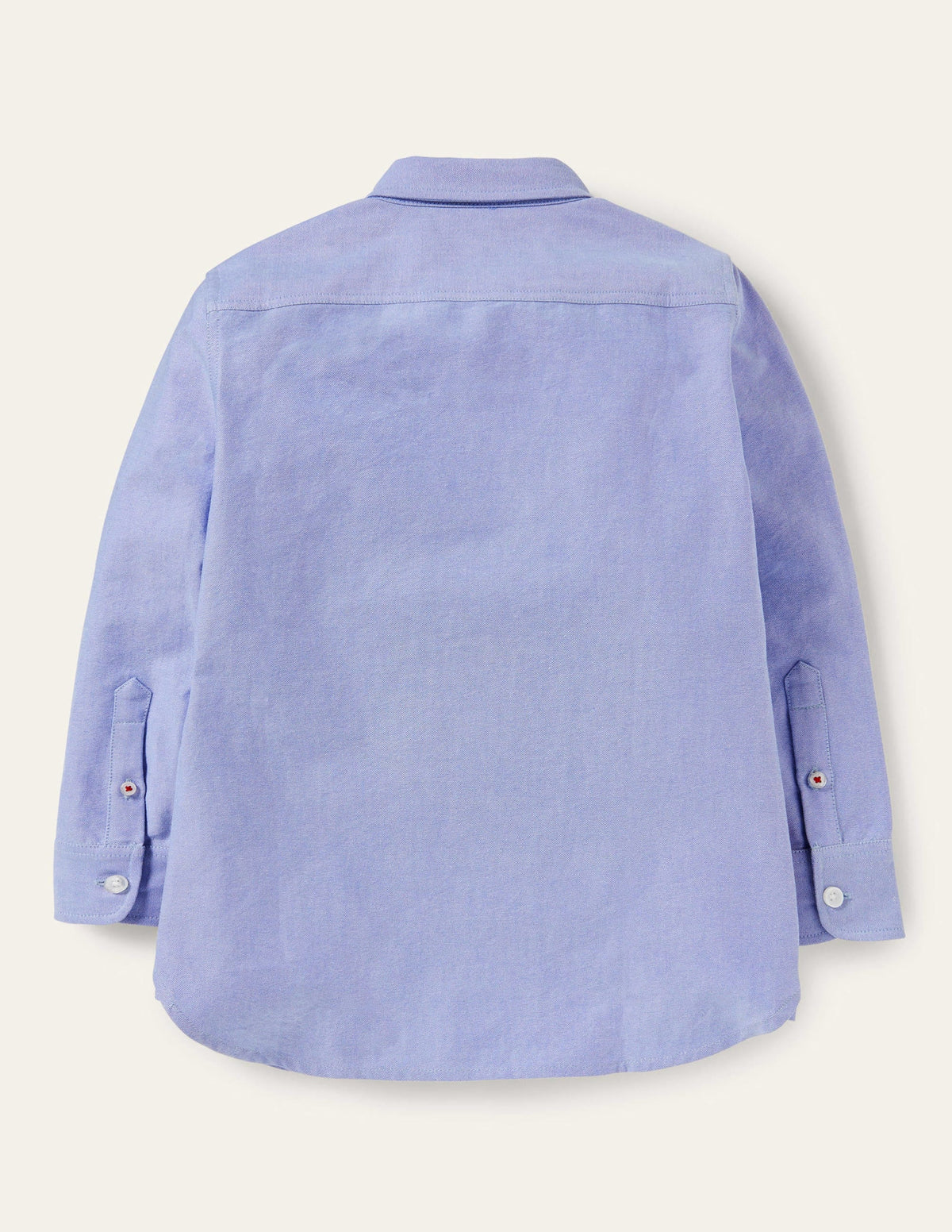 Appliqué Sausage Dog Shirt-Blue Oxford