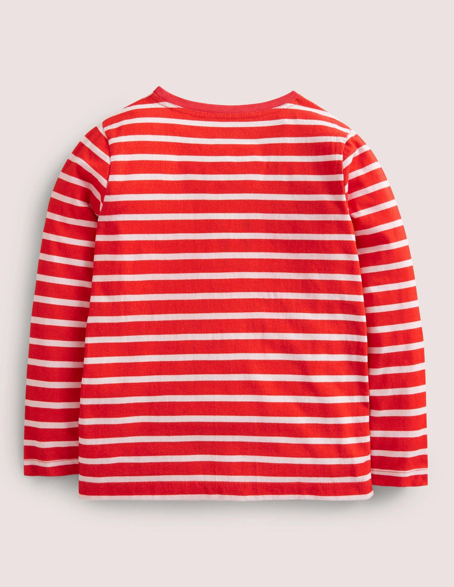 Appliqué Breton T-shirt-Strawberry Tart Red Trucks