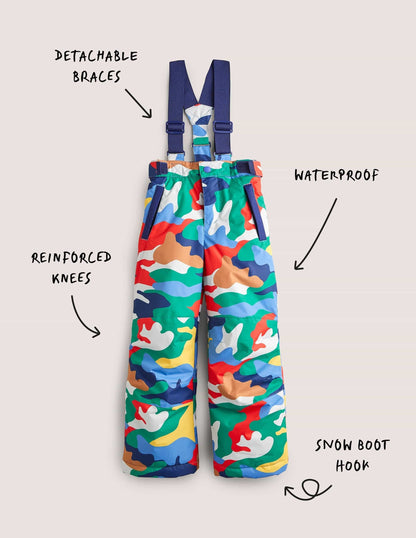 All-weather Waterproof Pants-Multi Camo