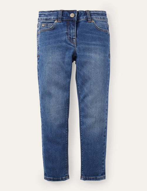 Active-flex Slim Fit Jeans-Mid Vintage Denim