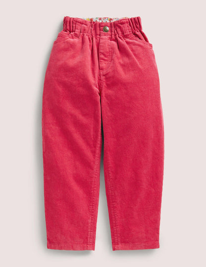 Barrel Leg Jeans-Re-think Pink
