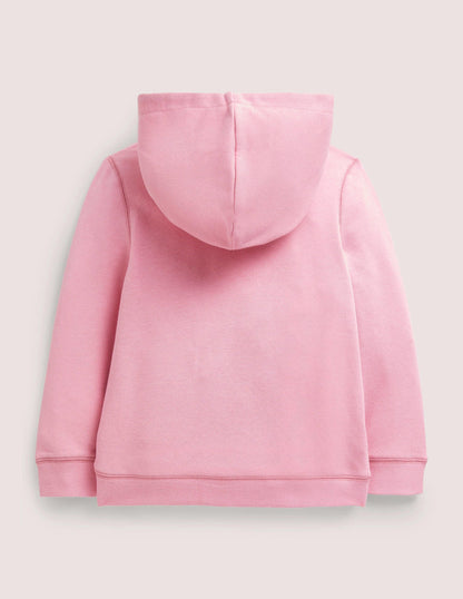 Appliqué Hoodie-Formica Pink Puppy