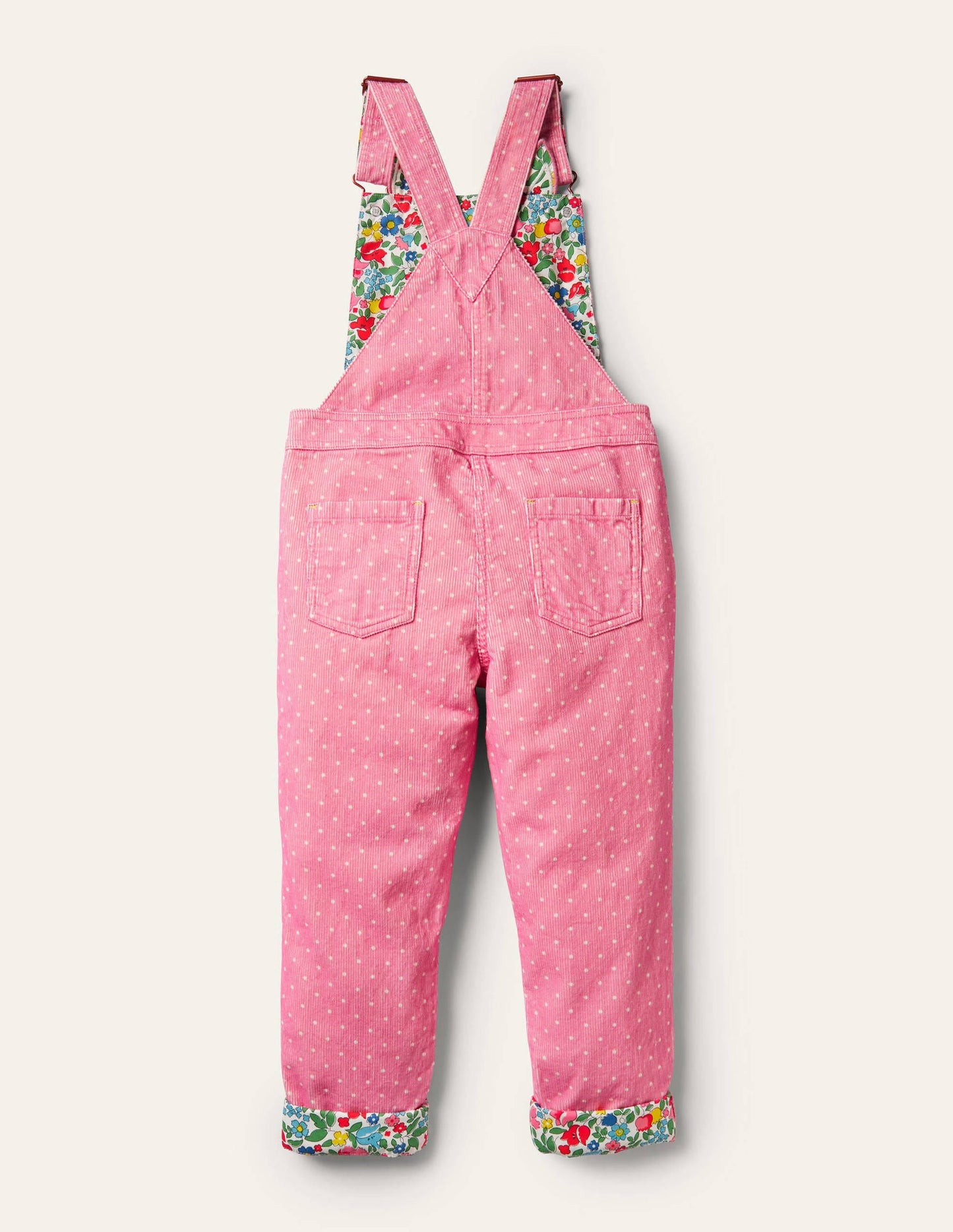 Appliqué Horse Overalls-Formica Pink