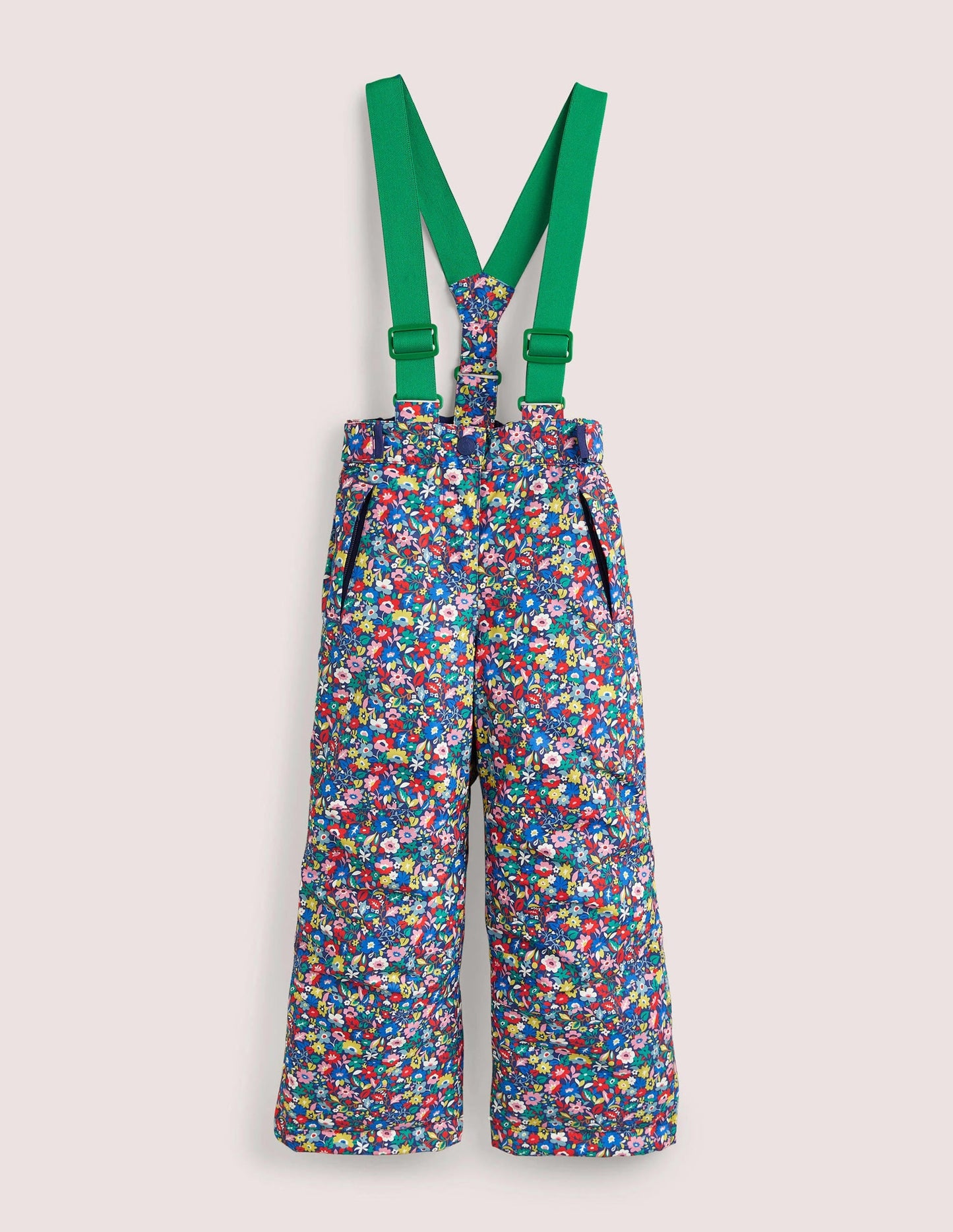All-weather Waterproof Pants-Multi Patchwork Floral