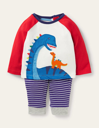 Appliqué Jersey Play Set-Starboard Blue