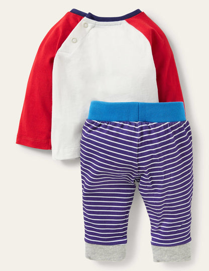 Appliqué Jersey Play Set-Starboard Blue