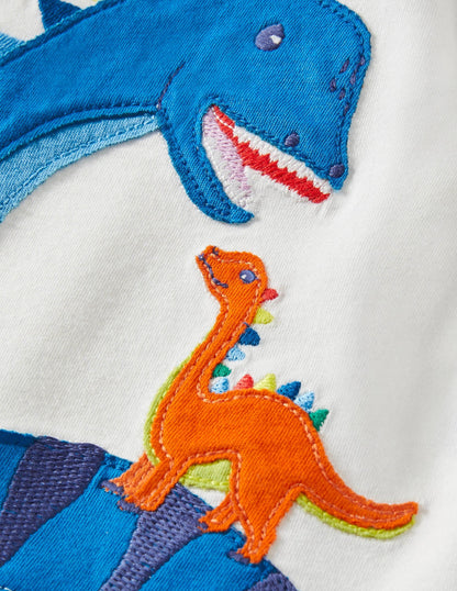 Appliqué Jersey Play Set-Starboard Blue