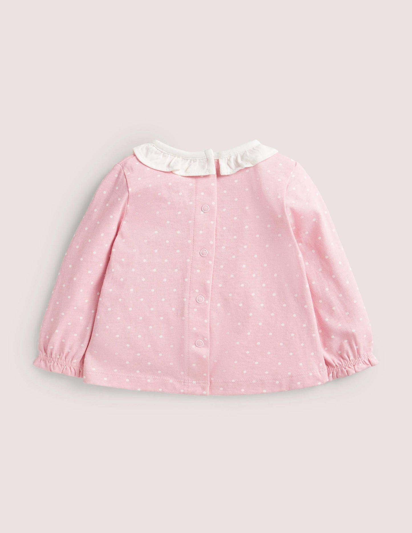 Appliqué Graphic T-Shirt-Cameo Pink Spot Deer
