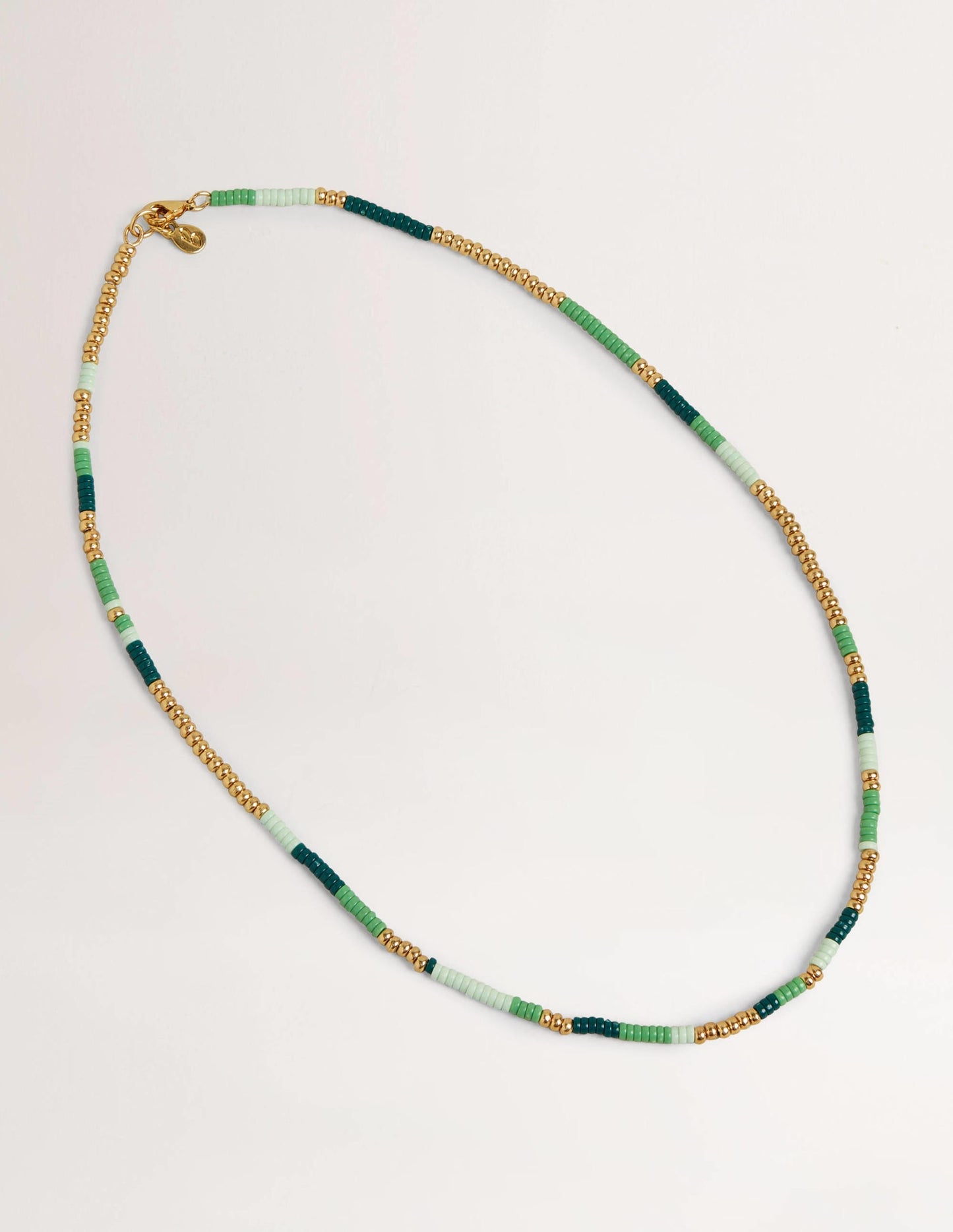 Beaded Necklace-Green