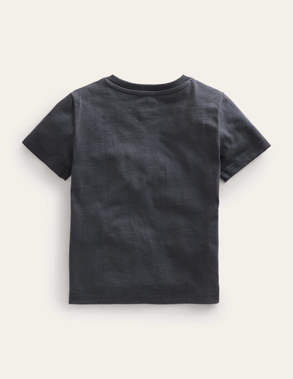 Astrology Printed T-shirt-Charcoal Astrology