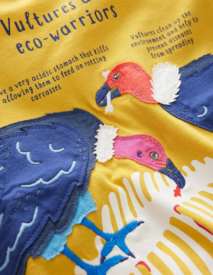 Animal Facts T-shirt-Gooseberry Vultures