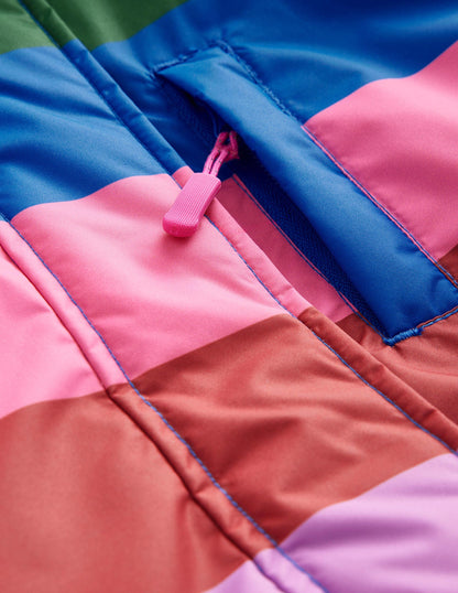 All-weather Waterproof Jacket-Multi Stripe