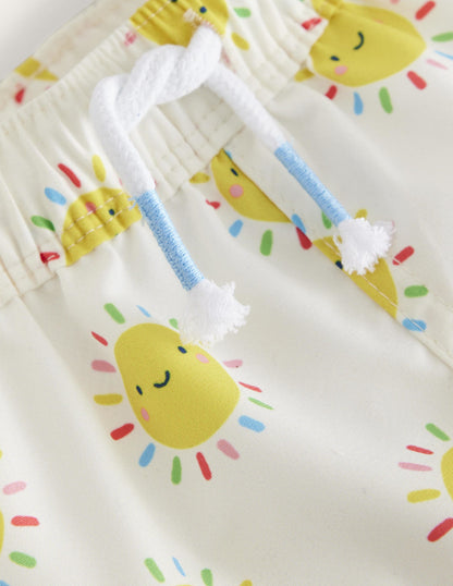 Baby Swim Shorts-Multi Rainbow Suns