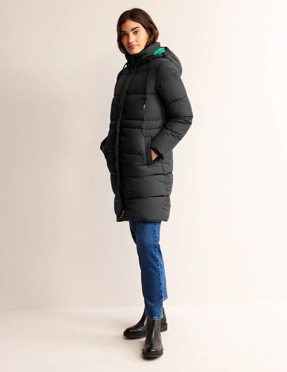 Bamburgh Puffer Coat-BLACK