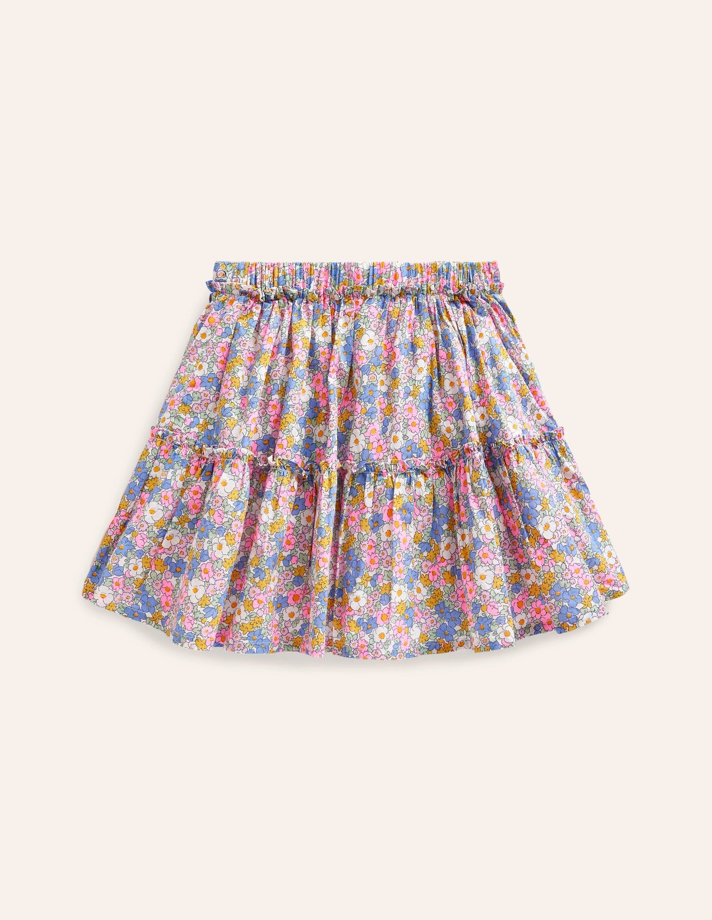 Appliqué Skirt-Festival Pink Nautical Cats