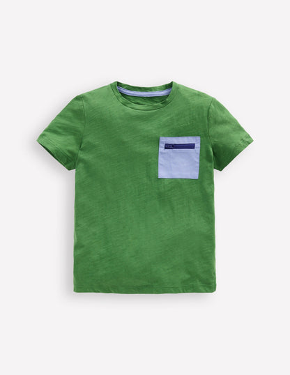 Adventure T-shirt-Broccoli Green