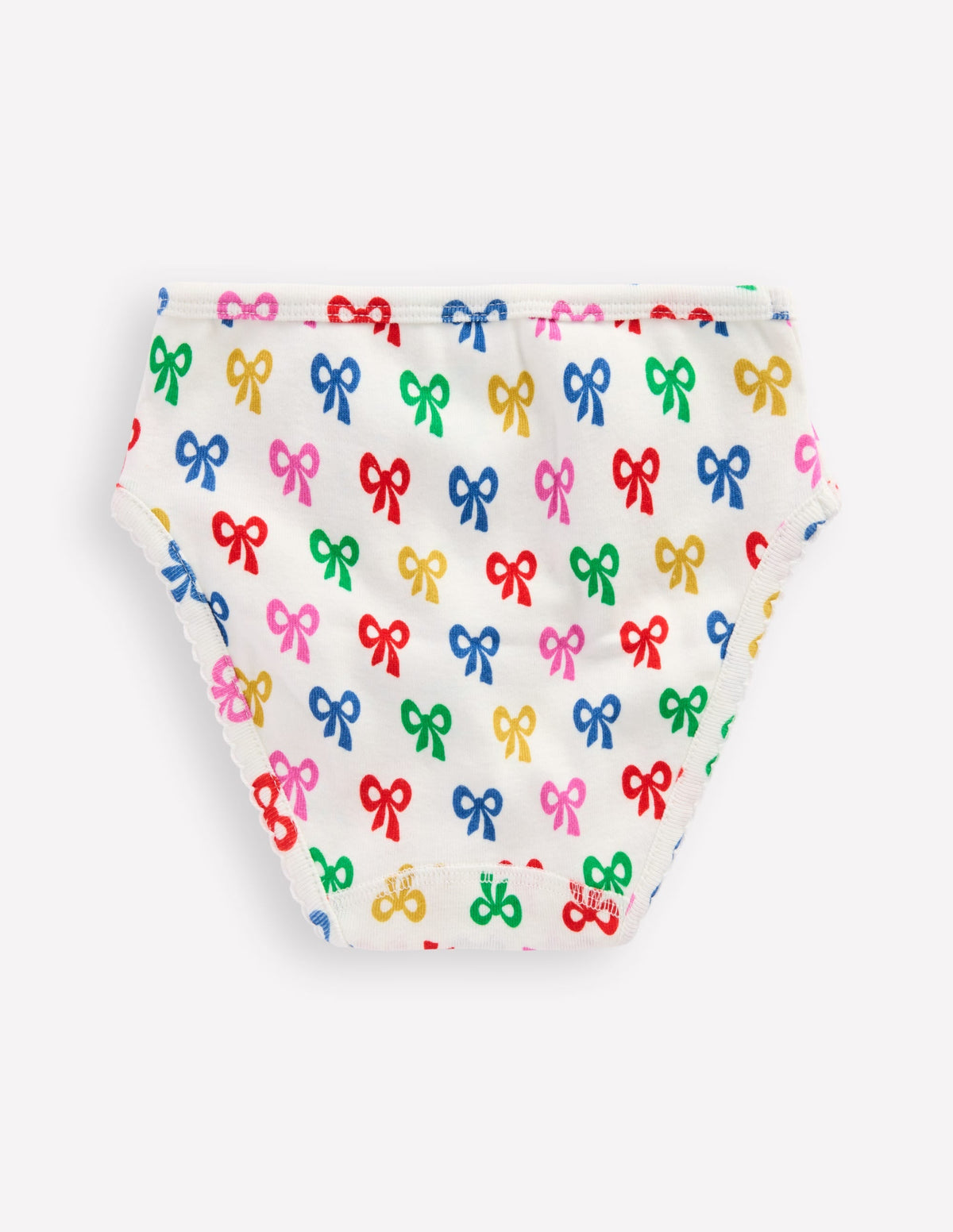 7-Pack Underwear-Multi Bow/Stripe