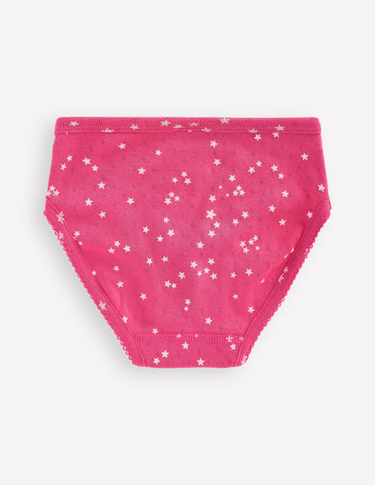 7-pack Pointelle Underwear-Multi Stars