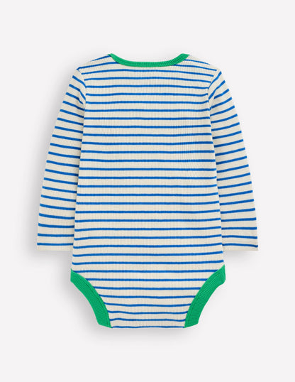 2-pack Ribbed Bodies-Multi Stripe
