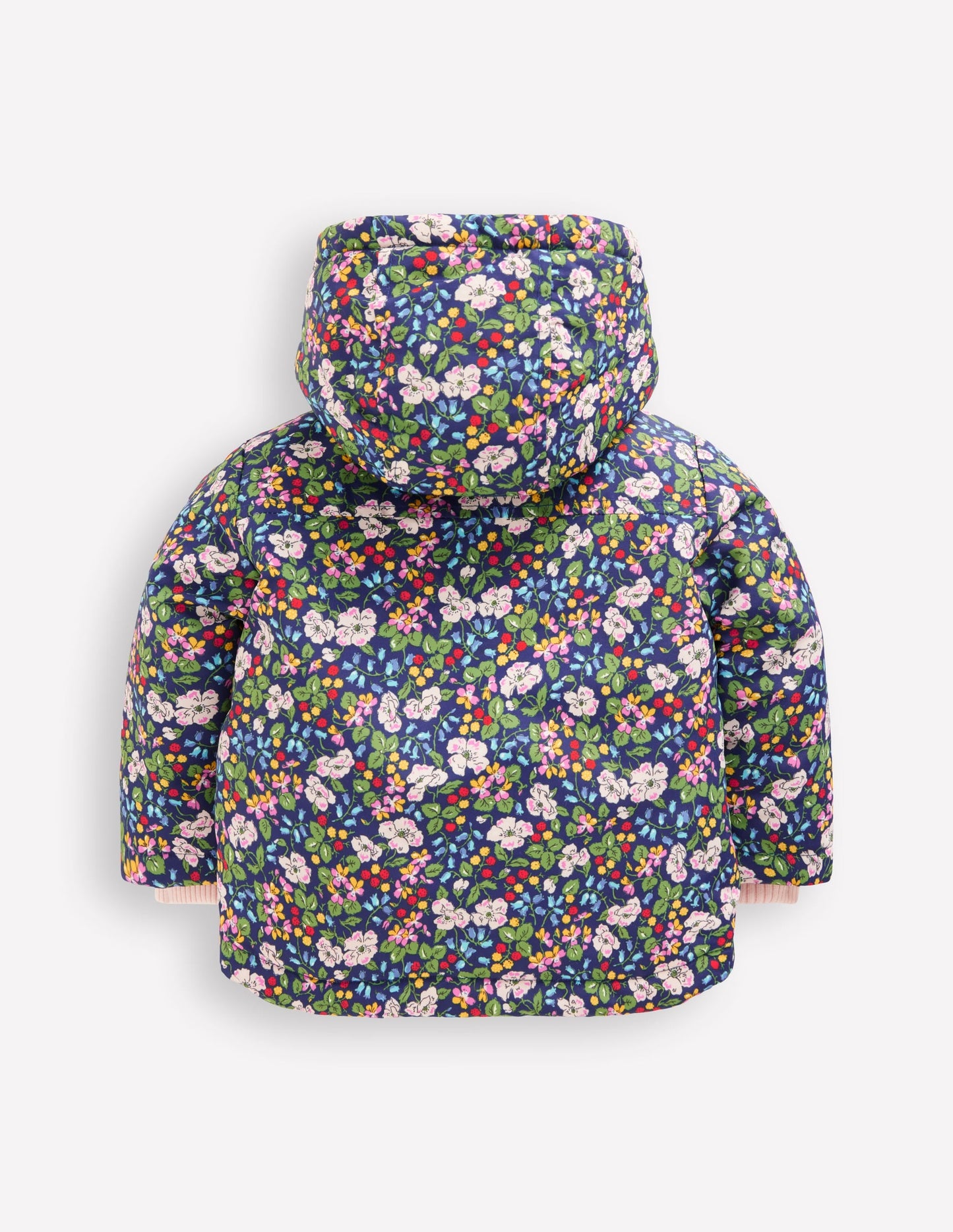 3-in-1 Shower Resistant Coat-Twilight Berry Floral