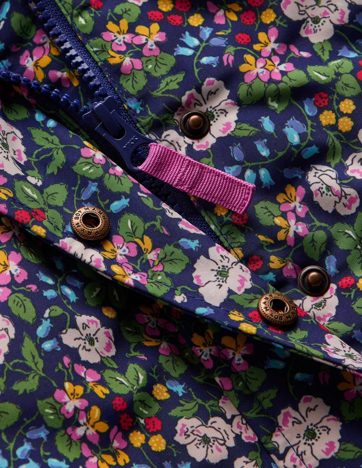 3-in-1 Shower Resistant Coat-Twilight Berry Floral