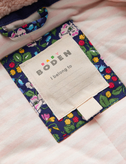3-in-1 Shower Resistant Coat-Twilight Berry Floral