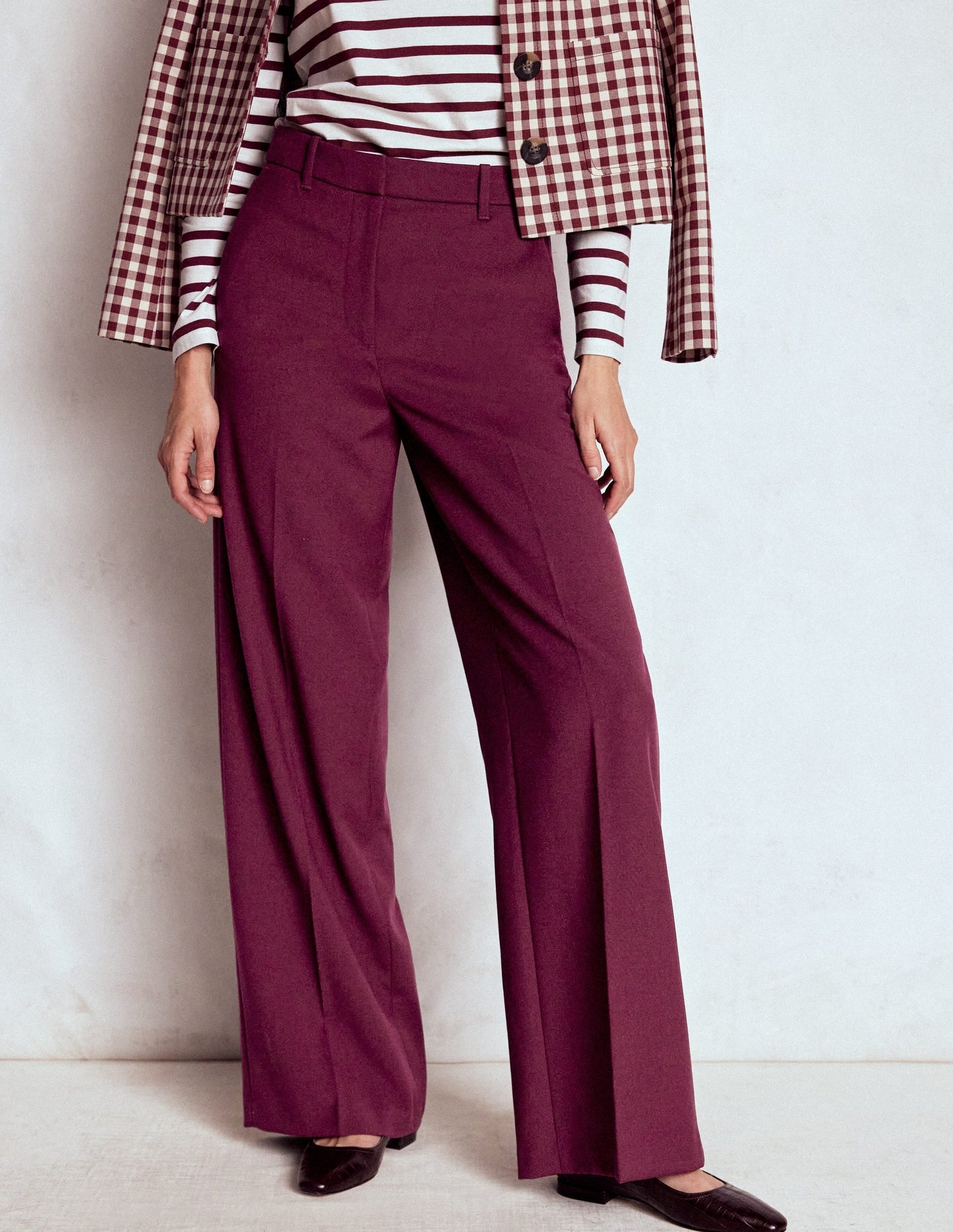 Belgravia Tailored Pants-Deep Wisteria