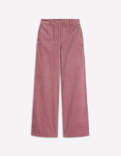 Belgravia Chunky Cord Pants-Blushing Rose