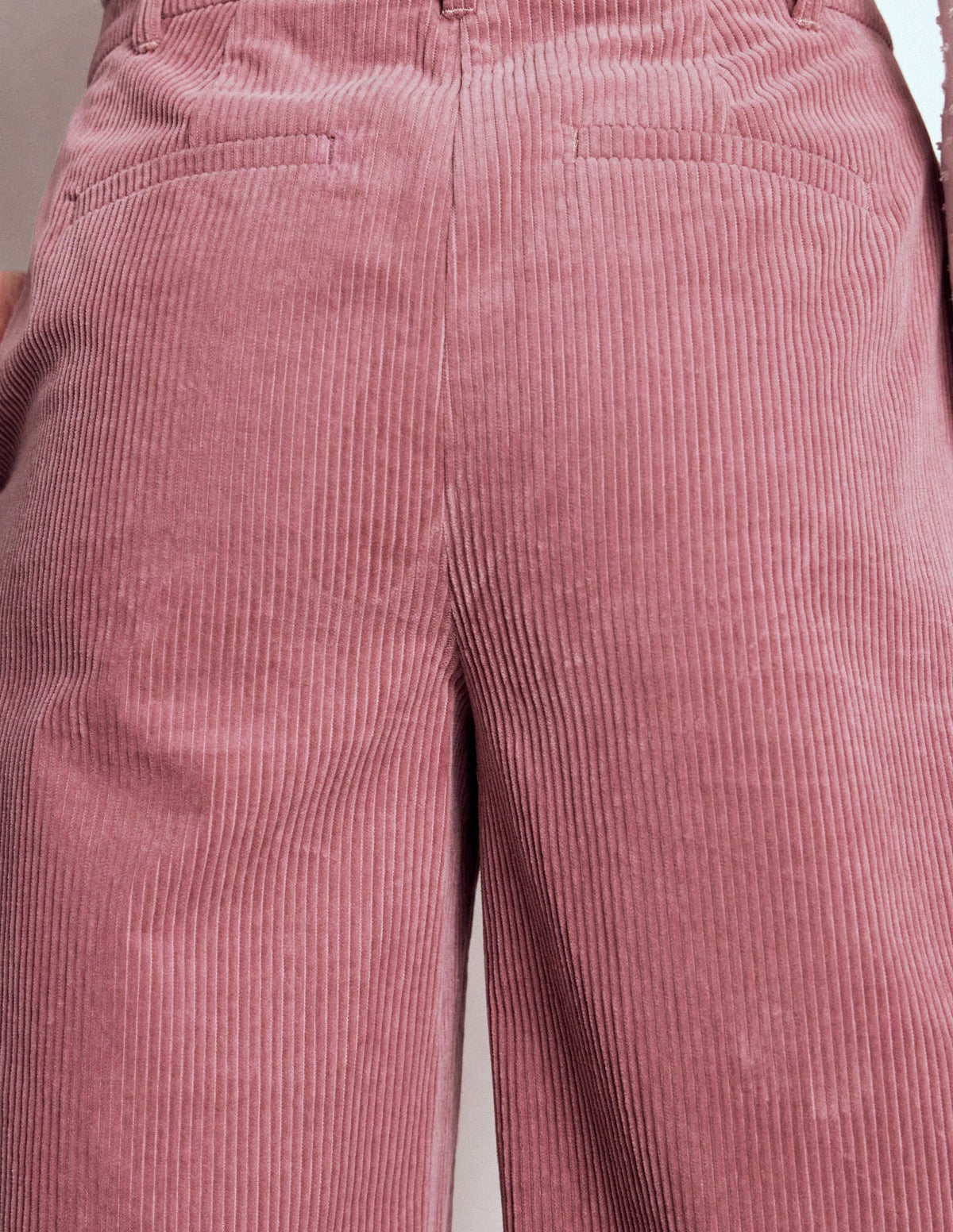 Belgravia Chunky Cord Pants-Blushing Rose