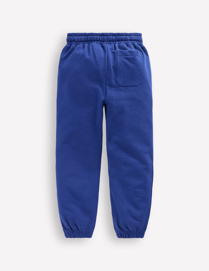 Badge Sweatpants-Blue Dinos