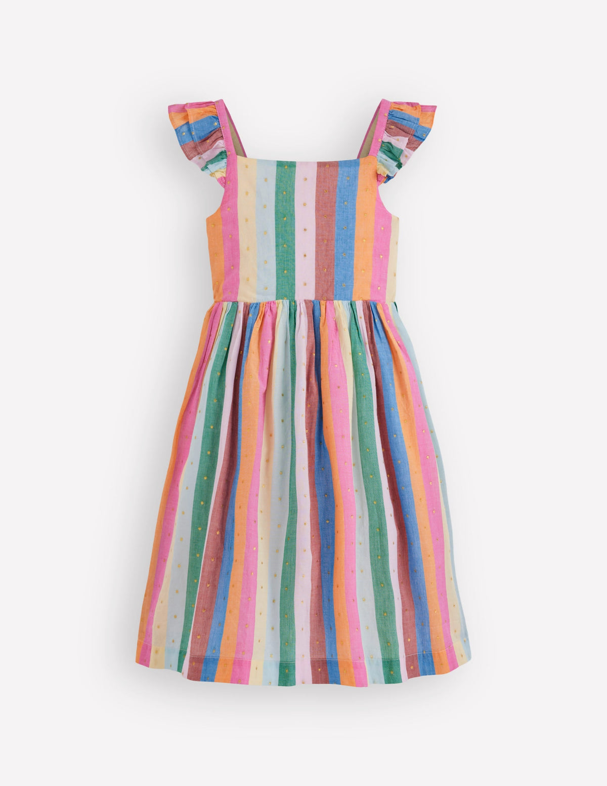 Annalisa Twirly Sundress-Multi Stripe