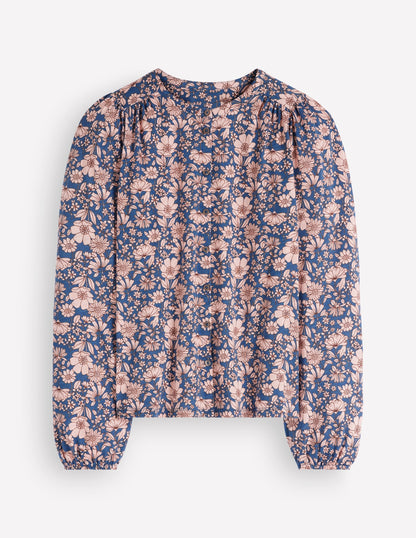 Ara Jersey Shirt-Floral Field