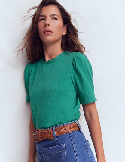 Ali Trim T-shirt-Deep Teal