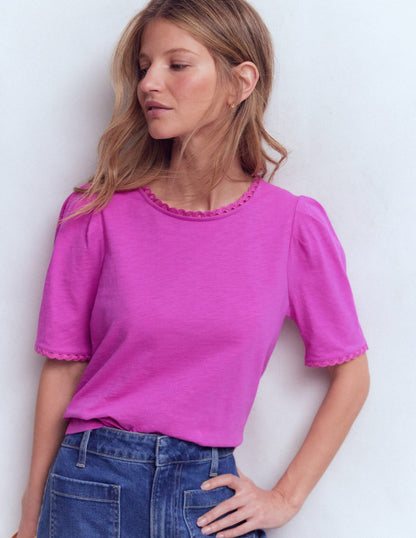 Ali Trim T-shirt-Passion Flower