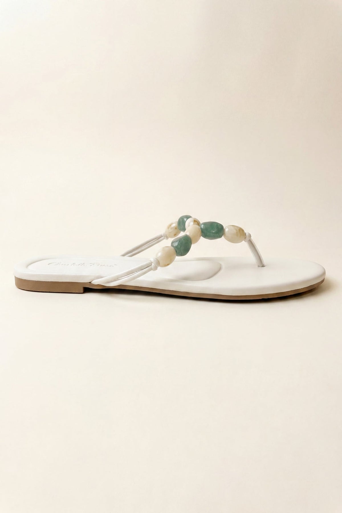 Beaded Thong Sandals
