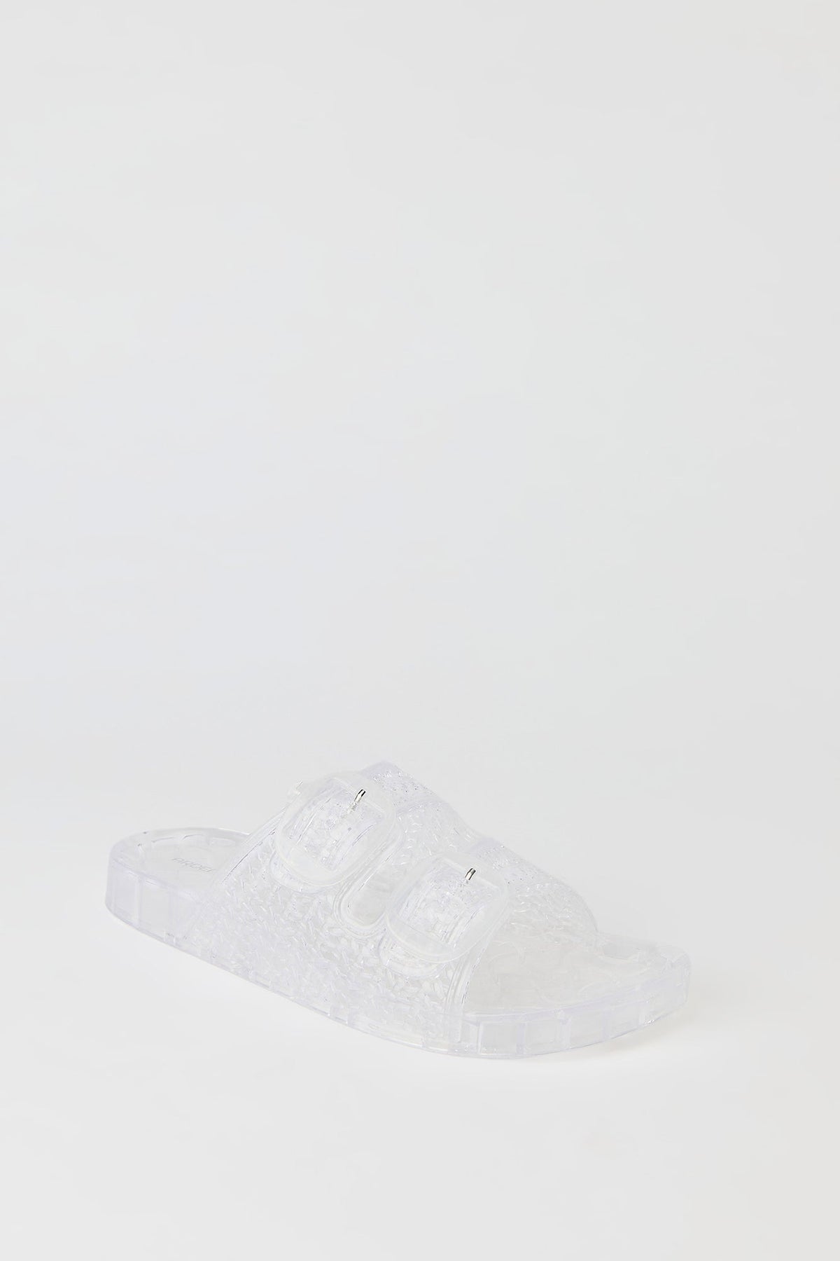 Buckle Jelly Sandals
