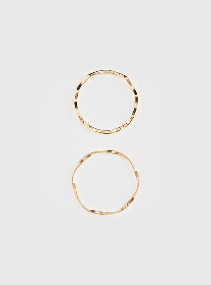 Jazzy Bracelet Pack Gold