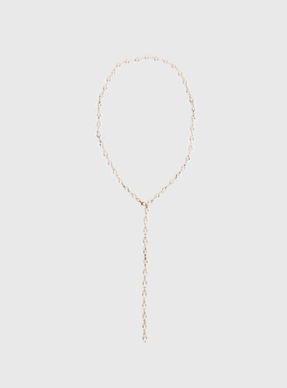 Elenita Long Necklace Gold
