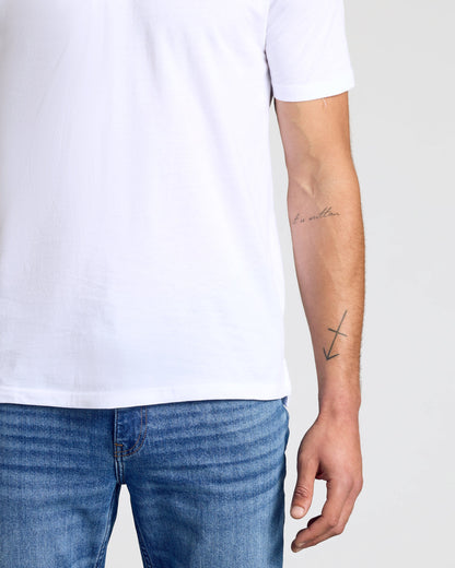 All White Classic Polo 10-Pack