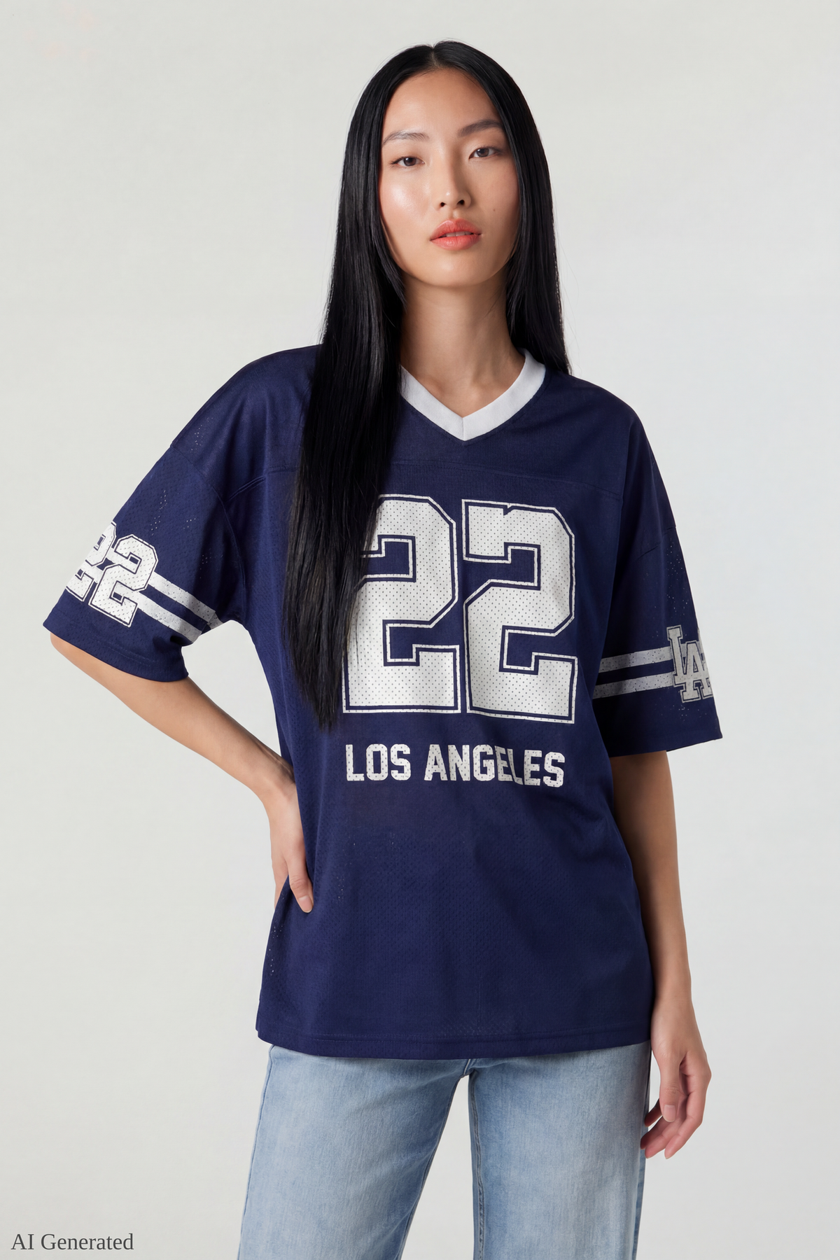 Graphic Mesh Jersey