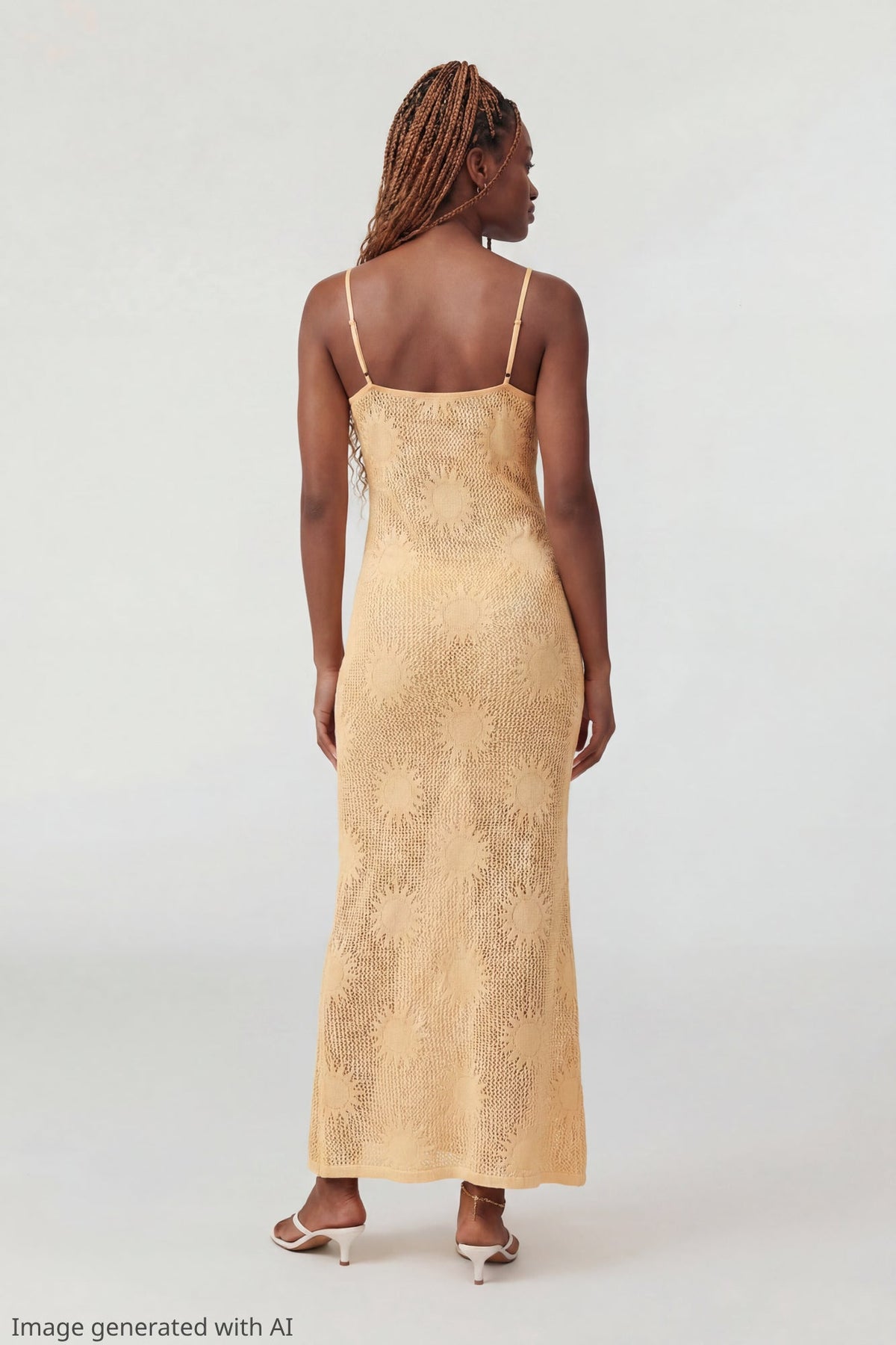 Crochet Sun Maxi Dress