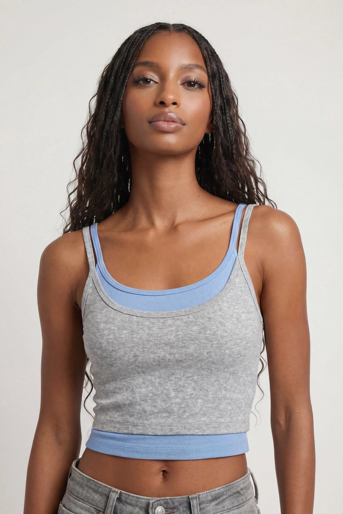 Soft Ribbed Layered Tank