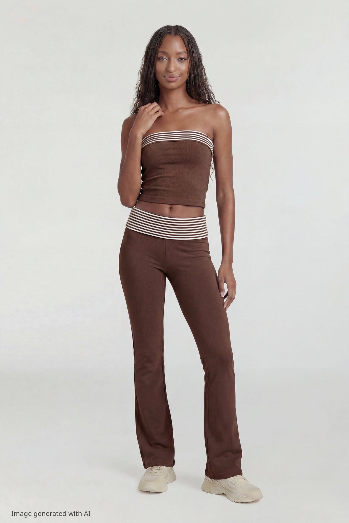 Foldover Tube Top
