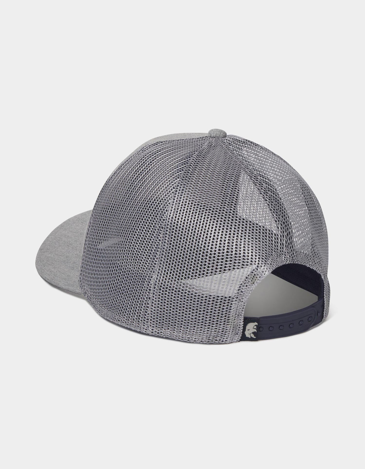 Leather Patch Dano Hat in Grey