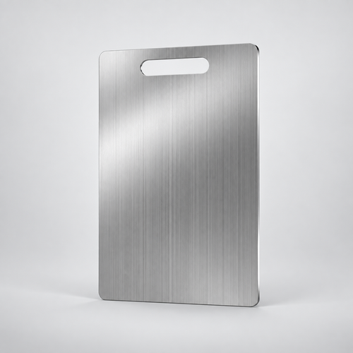 304 Stainless Steel Double-Sided Cutting Board – Durable Kitchen Prep & Chopping Board