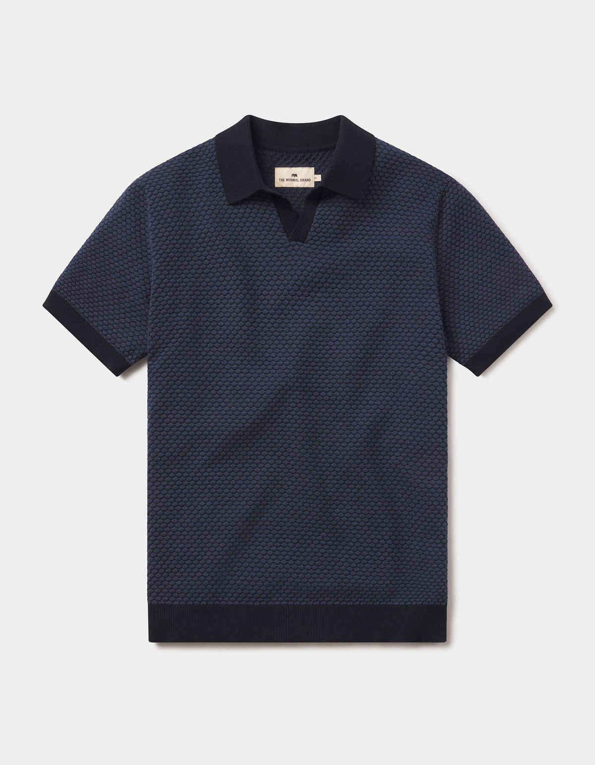 Robles Knit Jacquard Polo