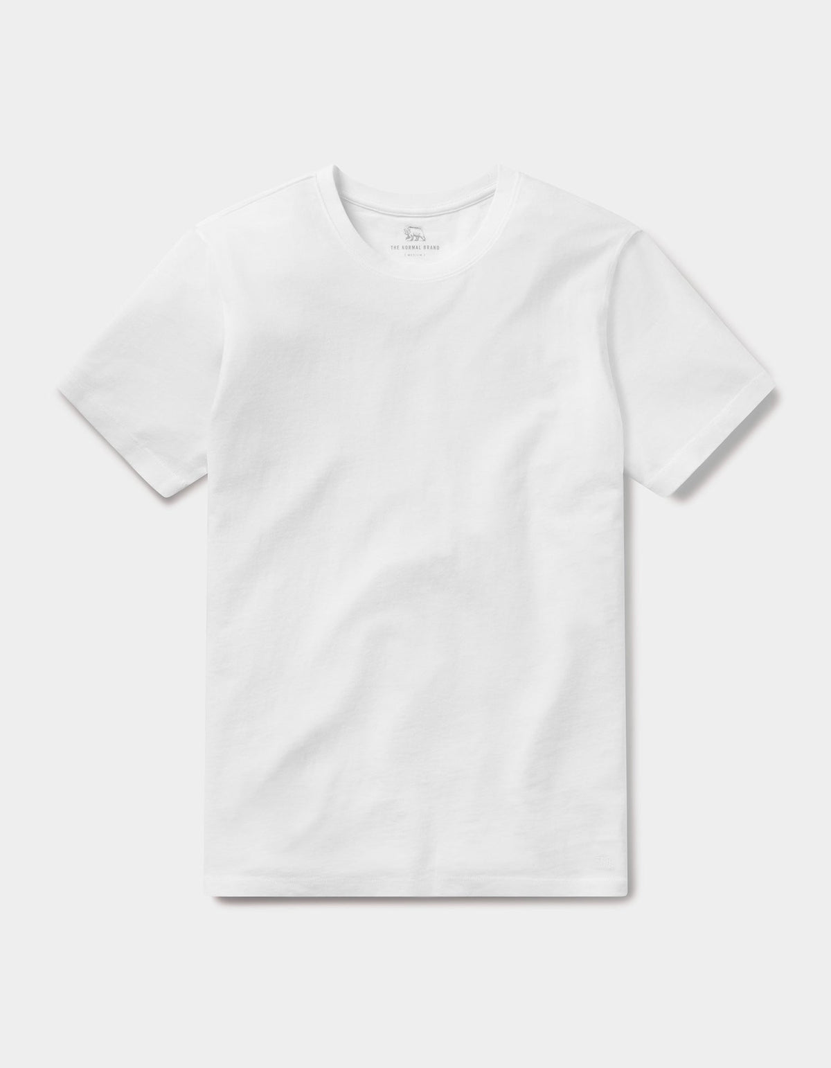 Normal Jersey Classic Tee in White