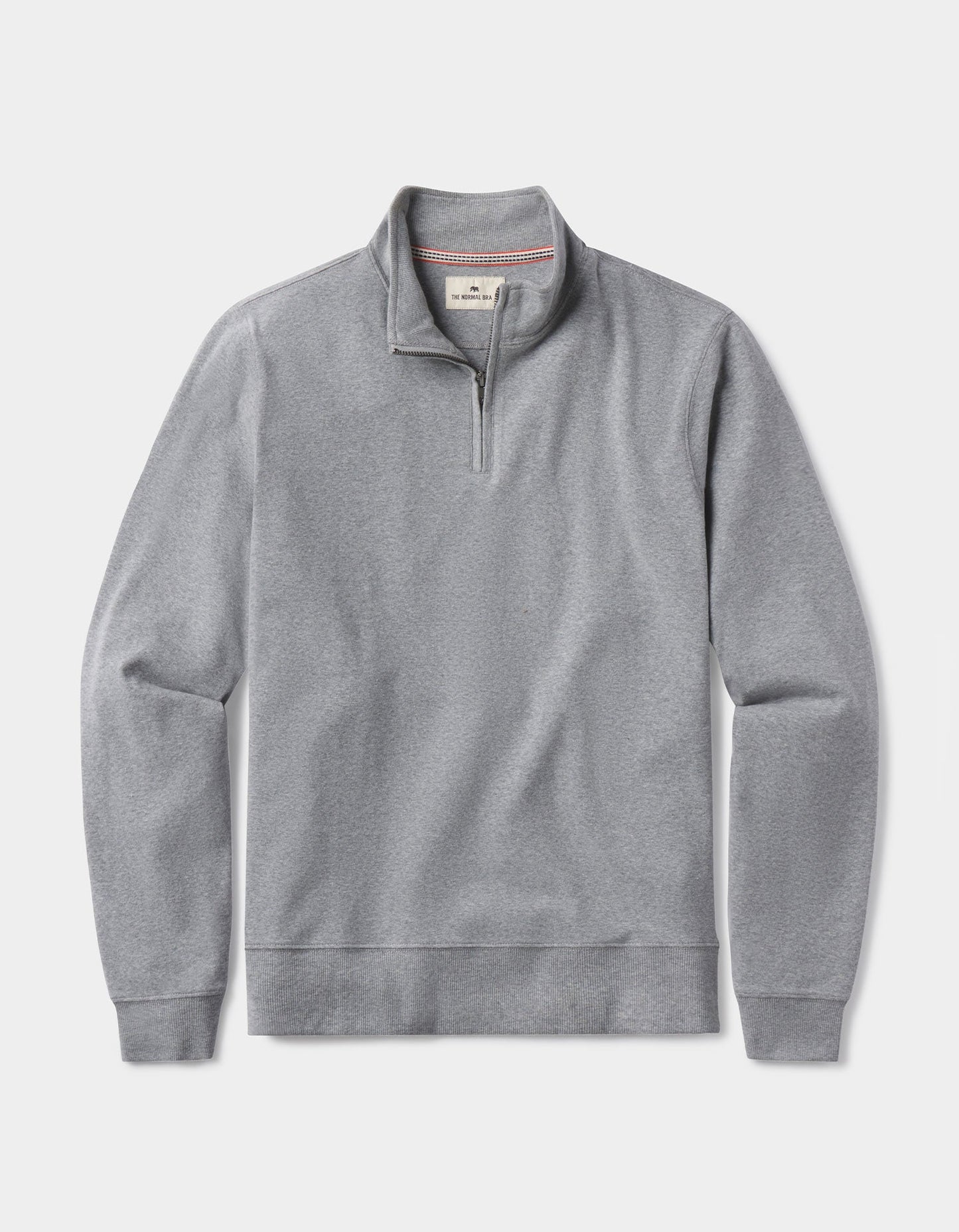 Puremeso Weekend Quarter Zip in Athletic Grey