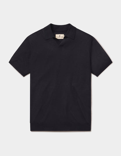 Summer Linen-Blend Polo